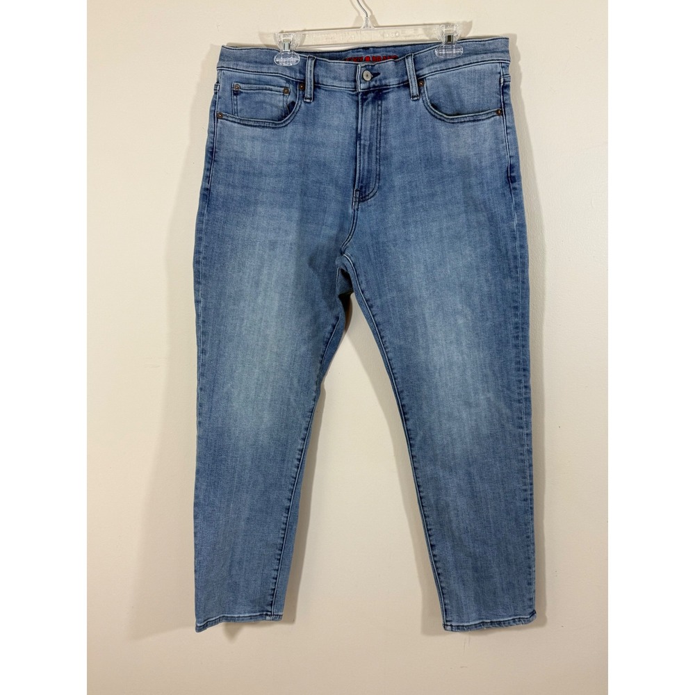 Lucky Brand 412 Athletic Slim Light Wash Jeans Men's 36x30 Stretch Denim Casual